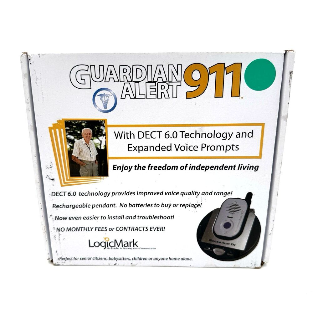 LOGICMARK GUARDIAN ALERT 911 Emergency Alert System Model 30511 NEW Open Box